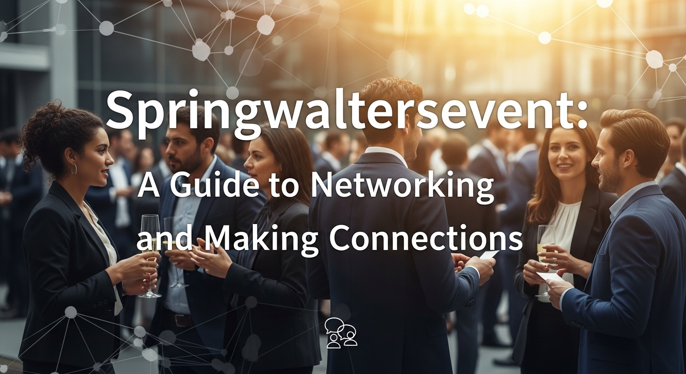 Springwaltersevent: A Guide to Networking and Making Connections
