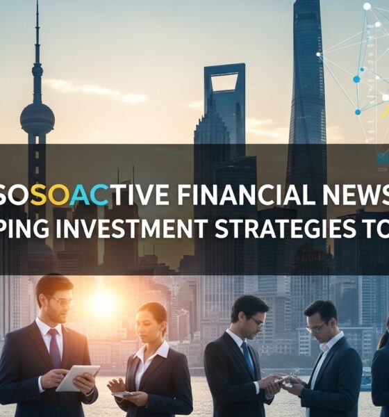 Sosoactive Financial News: Shaping Investment Strategies Today
