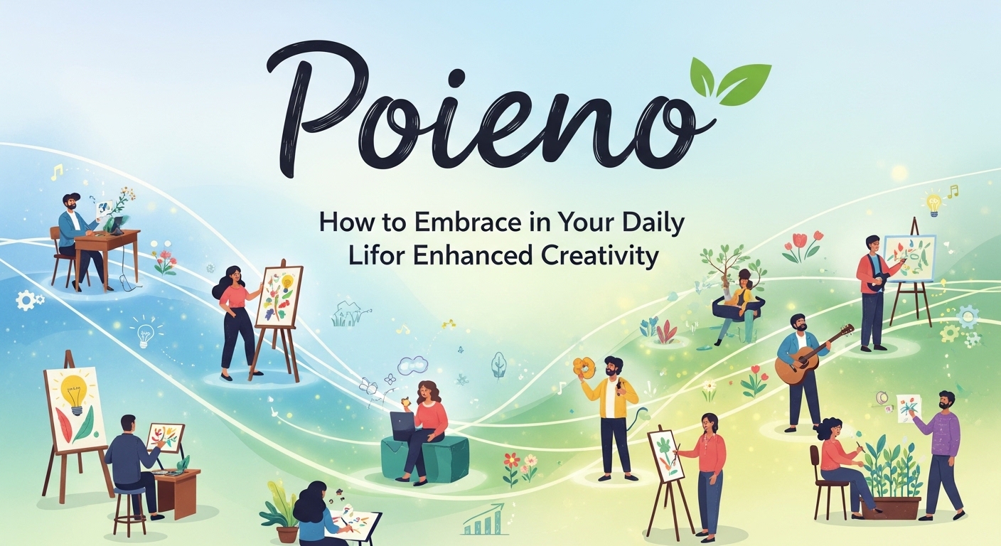 Poieno: How to Embrace in Your Daily Life for Enhanced Creativity